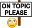 On Topic :ontopic: